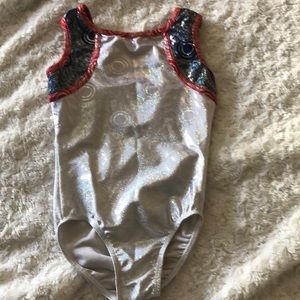 Girls Gymnastics leotard size small